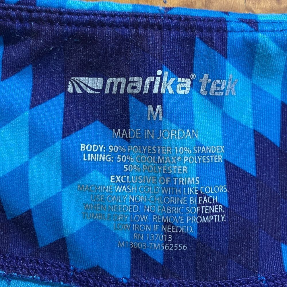 Marika Tek ankle length activewear leggings, excellent condition, medium - Picture 2 of 2